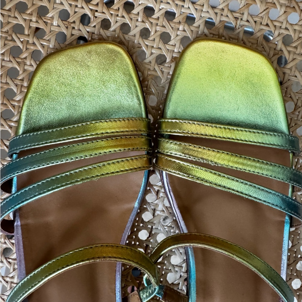 Bobbies Sonja Mules in Acid Rainbow size 37 - Picture 5 of 12